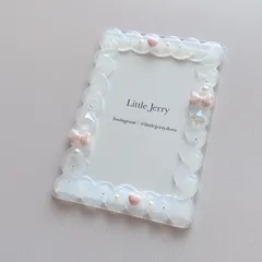 ホイップデコ ジュエルリボン🩷 B7 ライトピンク 硬質トレカケース