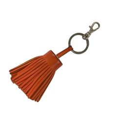 HERMES エルメス チャーム カルメンチータ グラン ポンポン オレンジ