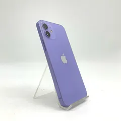 【全額返金保証】【最速発送】 iPhone 12 128GB パープル au SIMフリー 白ロム 動作確認済 77%