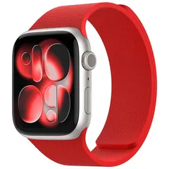 【新品】 Nereides コンパチブル Apple Watch用磁吸スポーツバンド シリコン 防水 通気性 柔軟 快適装着 for Apple watch SE3/SE2/SE & series 11/10/9/8/7/6/5/4 42mm/41mm/4 0