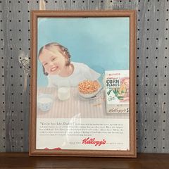 非売品 ケロッグ コーンフレーク パブミラー（1980年代後半） 非売品 ケロッグ コーンフレーク パブミラー（1980年代後半） - メルカリ