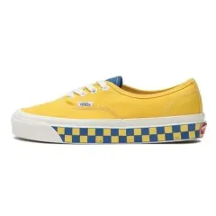 265 ヴァンズ アセンティック 44 DX アナハイム ファクトリー イェロー ブルー VANS