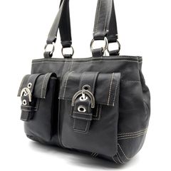 美品✨コーチ レガシー トートバッグ シグネチャー ターンロック
