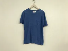 本物ジーンズファクトリークローズJeansFactoryClothesコットンタオル生地半袖Tシャツメンズサーフアメカジミリタリーストリートスケーターワークビジネススーツモードゴルフ青ブルーS日本製のサムネイル