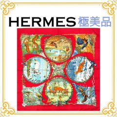 HERMES エルメスカレ90 夢見る決闘 タグ有 大判 シルクスカーフ - メルカリ
