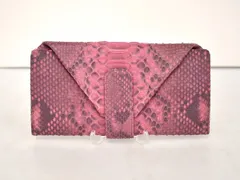 NANAOBAG 長財布 スネーク ヘビ革 パイソン ピンク系 2410LT002 NANAOBAG 長財布 スネーク ヘビ革 パイソン ピンク系 2410LT002 - メルカリ