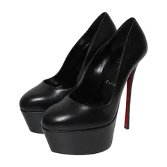 未使用クリスチャンルブタン ハイヒール黒パンプス36.5靴