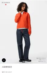 ユニクロ JW Kinloch Anderson ストレートデニム ネイビー 新商品)