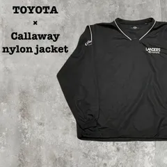 TOYOTA キャロウェイ ナイロン プルオーバー LANDERS X SERIES L ブラック メンズ