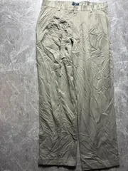 【極太】XL ドッカーズ ツータック スラックス ベージュ ワイド ルーズ 00s 90s 2タック US古着 DOCKERS ゆるだぼ