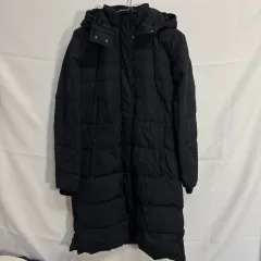 セオリー グースダウン ロング丈 ダウンジャケット フーデッド ジャケット