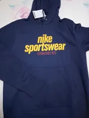 ナイキ ネイビー フードTシャツ