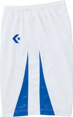 コンバース CONVERSE バスケット ゲームパンツ 新ルール対応品 ボトムス ユニフォーム ゲームウェア 吸汗 速乾 バスケ 部活 チーム クラブ 試合 大会 練習 トレーニング メンズ レディース  CB251801Y 1125 ホワイト×Rブルー