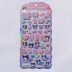 【正規品】サンリオ　マイメロディ＆クロミ　コットンパフィー