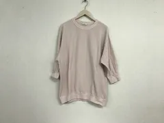 本物イロコイIroquoisコットンオーバーサイズニット半袖Tシャツメンズサーフアメカジミリタリーストリートスケーターワークビジネススーツモードゴルフベージュ1S日本製のサムネイル