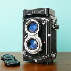 ★完動品　RICOHFLEX 二眼レフカメラ RIKENONレンズ★ メルカリ