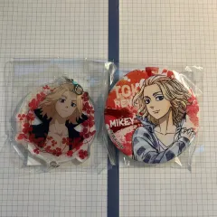 東京リベンジャーズ :: マイキー :: バッジ&キーホルダー セット