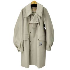 メゾンミハラヤスヒロ Maison MIHARA YASUHIRO PVC Motorcycle Coat  メンズ JPN：46 