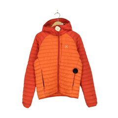 HAGLOFS ダウンジャケット オレンジ 冬山最強 防水素材 - メルカリ