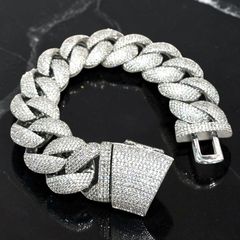 マイアミキューバンチェーン czダイヤ ブレスレット - メルカリ