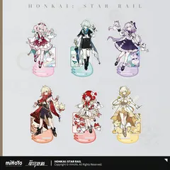 崩壊：スターレイル・公式　アクリルスタンド（ちびネコ）アグライア　トリビー　モーディス　キャストリス　アナイクス　ヒアンシー