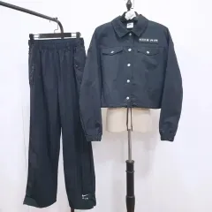 ナイキ エア モディスト クロップド ウーブン ジャケット 上下セット