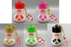 【中古】キーホルダー 全5種セット 「味の素 アジパンダ ミニボトルキーホルダー」のサムネイル