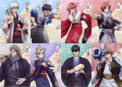 【中古】クリアファイル 全8種セット オリジナルA4クリアファイル 「新劇場版 銀魂 -吉原大炎上-×ローソン」 対象お菓子購入特典