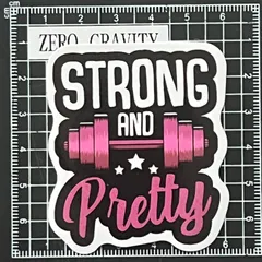 A233　筋トレ・フィットネス防水ステッカー ZEROGRAVITY