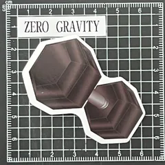 A231　筋トレ・フィットネス防水ステッカー ZEROGRAVITY