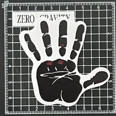 A202　筋トレ・フィットネス防水ステッカー ZEROGRAVITY