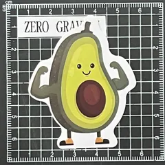 A219　筋トレ・フィットネス防水ステッカー ZEROGRAVITY