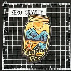 A515　アウトドア・キャンプ防水ステッカー ZEROGRAVITY