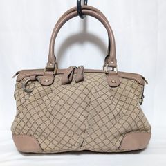 GUCCI スーキー ディアマンテ ハンドバッグ トートバッグ ブラウン