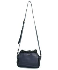 値下げ交渉◎ Repetto ショルダーバッグ レザー ブラック - メルカリ