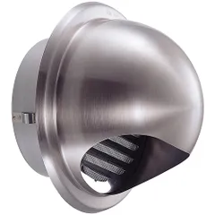 新品 ＪＡＰＰＹ 換気用ガラリ（外壁用 丸型フード付） 自然給排気用 UK-GN150SJ-MA