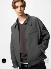 L UNIQLO ユニクロ ジップアップ ブルゾン ジャケット