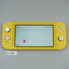 【ｍ650】 Nintendo Switch Lite 本体 イエロー 動作確認済