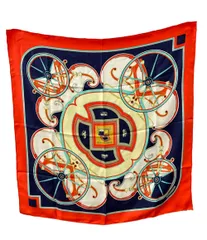 エルメス スカーフ シルク100% カレ90 WASHINGTON'S CARRIAGE レディース HERMES