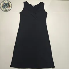 【美品】西松屋 授乳OK マタニティワンピース L 黒 カシュクール 産前産後