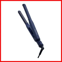 SALONIA サロニア ストレートアイロン ヘアアイロン 15mm 海外対応 SL-004SNV ネイビー