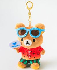 マホロバマインズ三浦限定 リラックマ お出かけぬいぐるみキーホルダー
