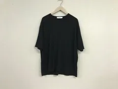 本物グリーンレーベルリラクシングUNITEDARROWSユナイテッドアローズウールニット半袖Tシャツメンズサーフアメカジミリタリーストリートスケーターワークビジネススーツモードゴルフ黒ブラックXL日本製