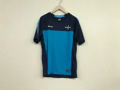 本物アドミラルAdmiralフットサルゲームシャツ半袖Tシャツメンズサーフアメカジミリタリーストリートスケーターワークビジネススーツモードゴルフサッカースポーツ紺ネイビーブルーLのサムネイル