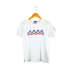 MUTA　MARINE　ムータマリン　MMTS-M4002　ロゴプリント　メッシュTシャツ　Sサイズ　ホワイトのサムネイル