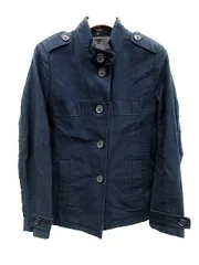 B&Y ユナイテッドアローズ BEAUTY&YOUTH ビューティー&ユース コート シングル スタンドカラー ライナー付き S 紺 /NT ●19