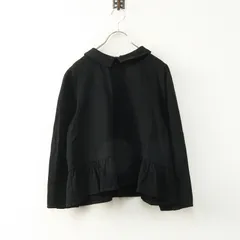 ローブデポー ROBE de PEAU R317 RAMPSHADE BLOUSE ランプシェードブラウス F ブラック┃黒 トップス チュニック【2400014880618】のサムネイル
