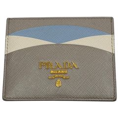 正規]プラダPRADA 2M0938 カードケース名刺入れコインケース財布水色 