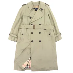 良品▼BURBERRY LONDON バーバリーロンドン 裏地ノバチェック柄 カシミヤ混ライナー付き 2WAY トレンチコート 玉虫 92-170-5(日本サイズM相当) 日本製 正規品 メンズ