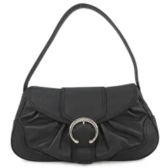 セリーヌ ショルダーバッグ レザー CELINE ワンショルダーバッグ 黒
